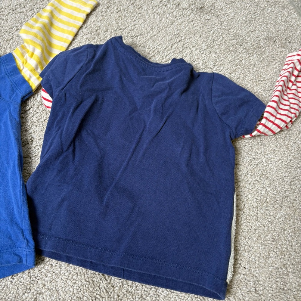 Mini Boden Lamb and Banana Yellow Long Sleeve Shirts 18-24 Months - Picture 10 of 10